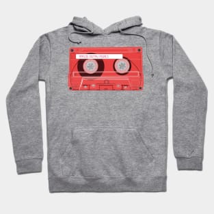 Cassette Tape (Carmine Pink Colorway) Analog / Music T-Shirt Hoodie